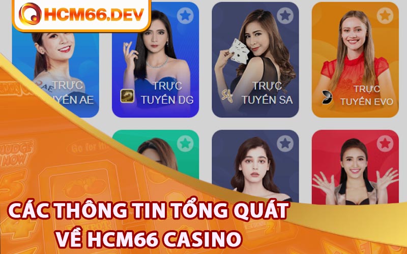 Các thông tin tổng quát về HCM66 Casino