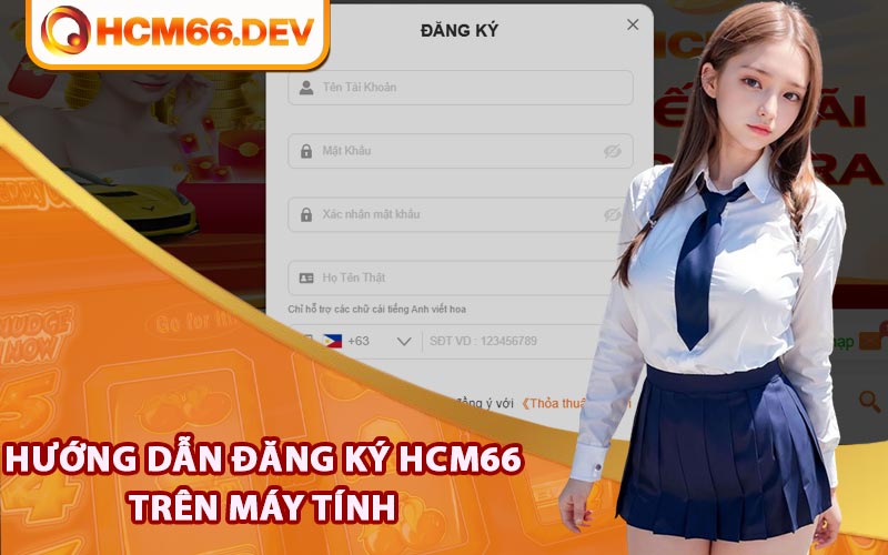 Hướng dẫn đăng ký HCM66 trên máy tính